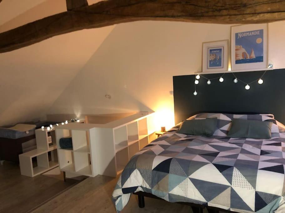 Maison Sur La Place Du Village D'Ourville En Caux Exteriör bild