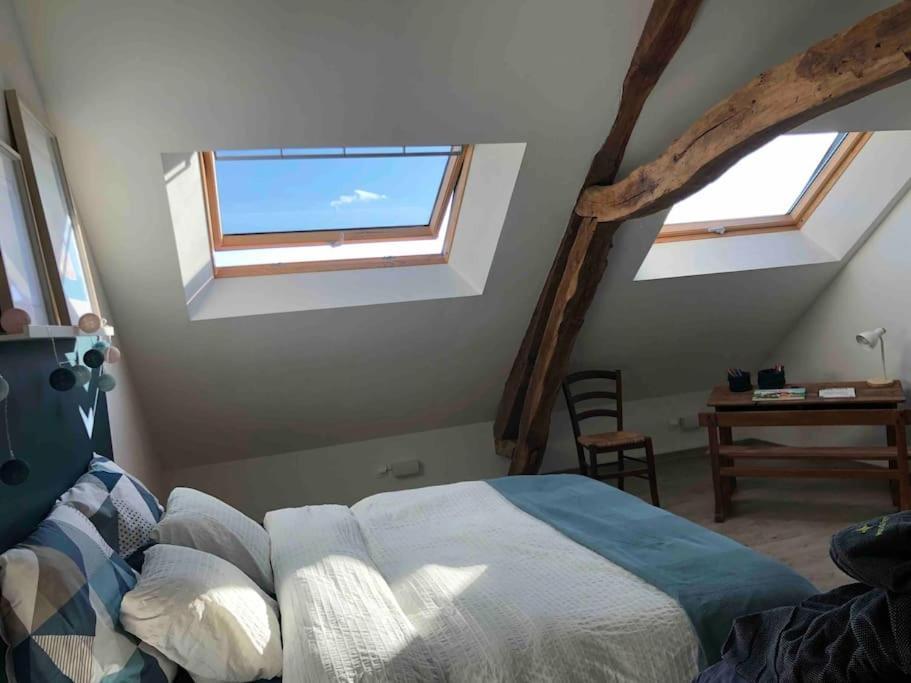 Maison Sur La Place Du Village D'Ourville En Caux Exteriör bild